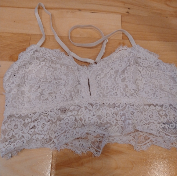 M aerie boho white crop top bralette - Picture 8 of 8